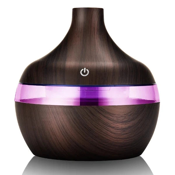 300ml Electric Wood Humidifier| Aromatherapy & Mist Maker