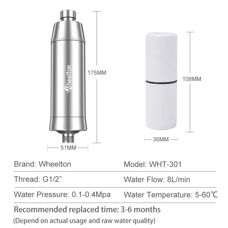 Wheelton Water Filter | Revitalization & Purification HolyPurity Wellness