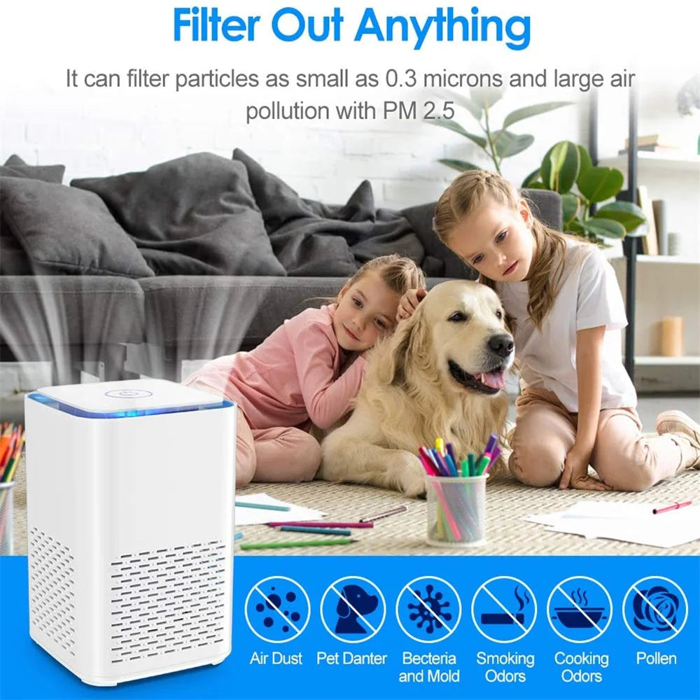 HEPA Purifier | Ionization & Filtration