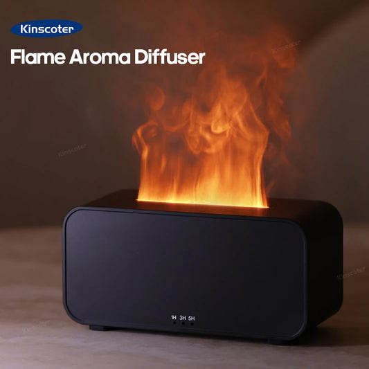 Flame Aroma Humidifier | Aromatherapy & Mist Maker