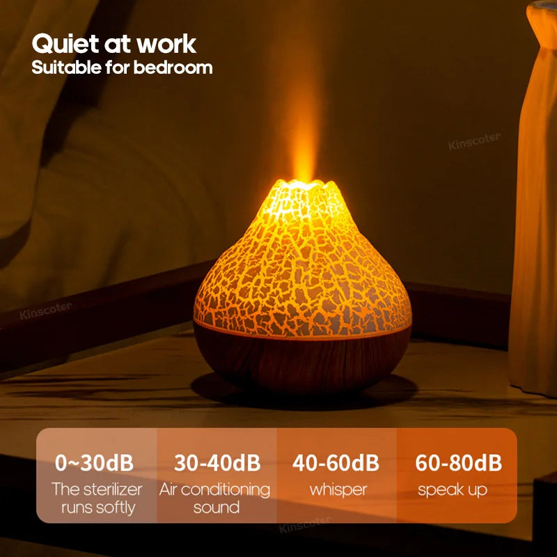 Volcano 300ml Humidifier | Mist Maker & LED Light