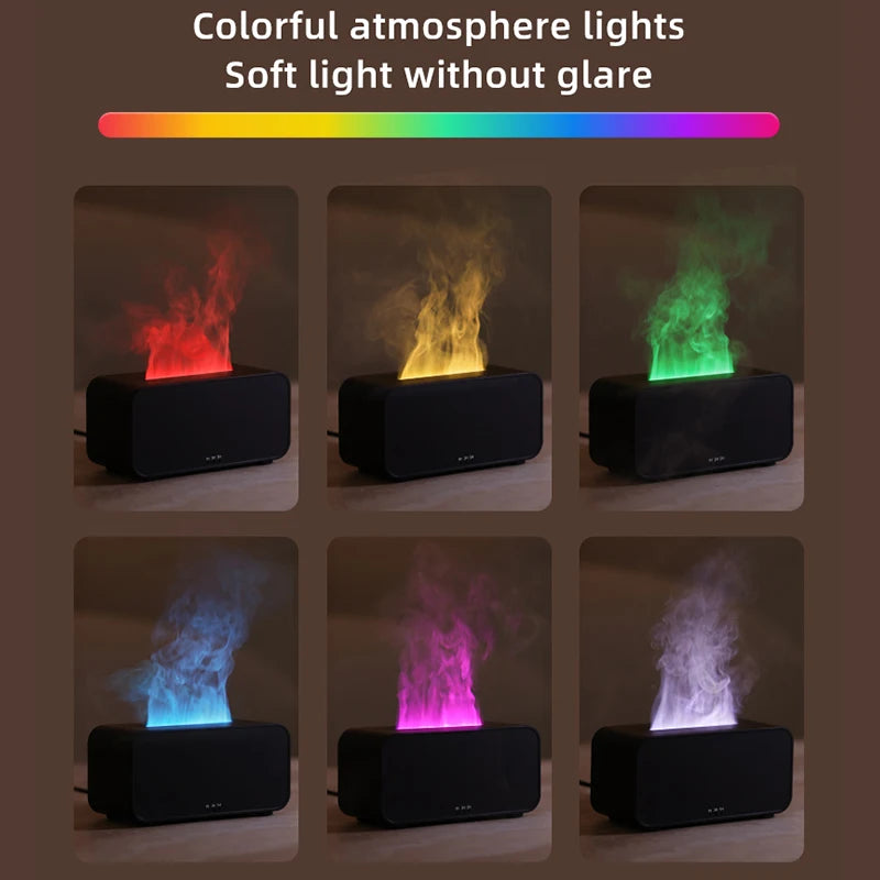 Flame Aroma Humidifier | Aromatherapy & Mist Maker