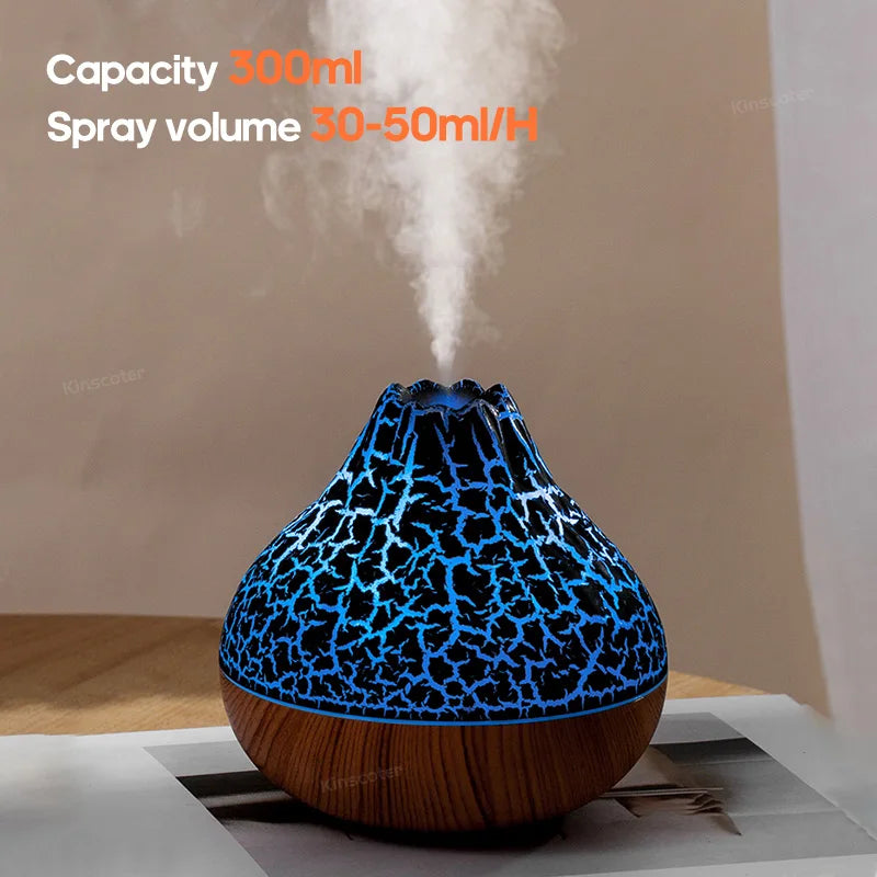 Volcano 300ml Humidifier | Mist Maker & LED Light