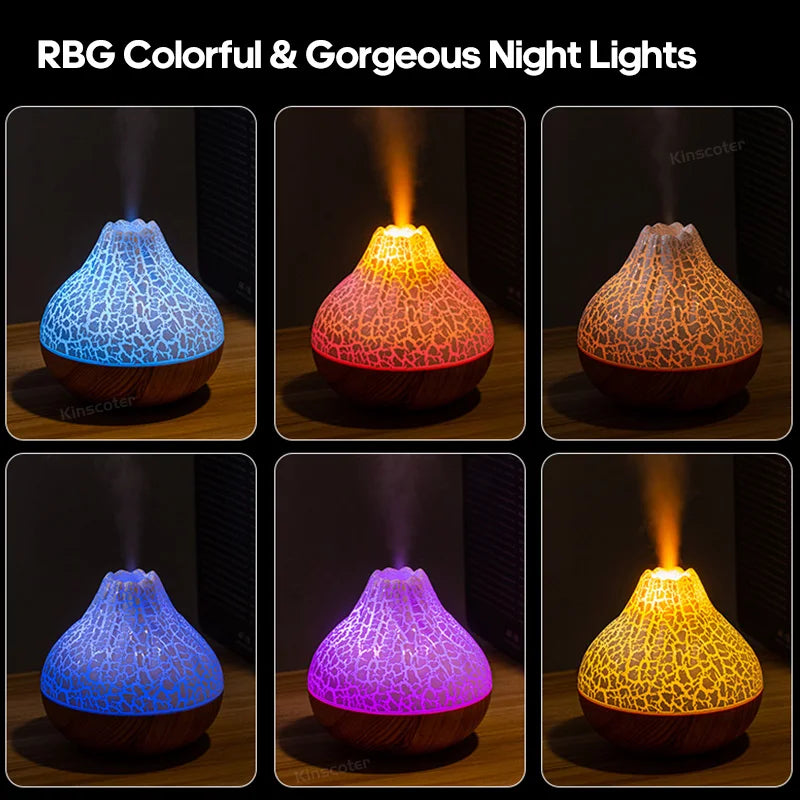 Volcano 300ml Humidifier | Mist Maker & LED Light