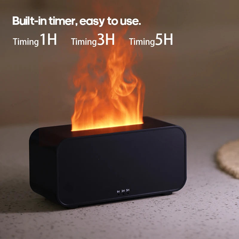 Flame Aroma Humidifier | Aromatherapy & Mist Maker